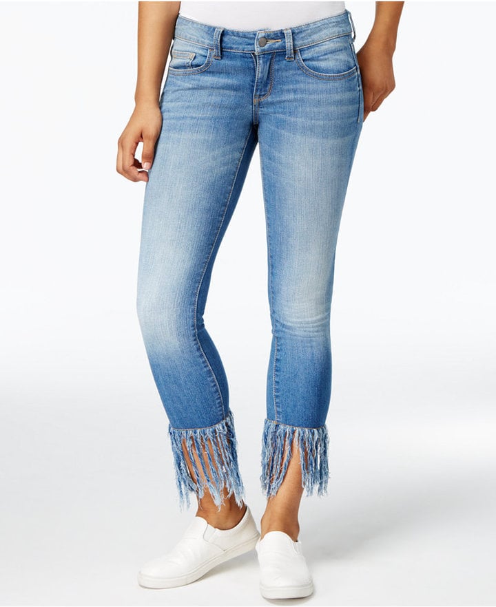 Frayed Hem Jeans Are A Thing and You Can Wear Them