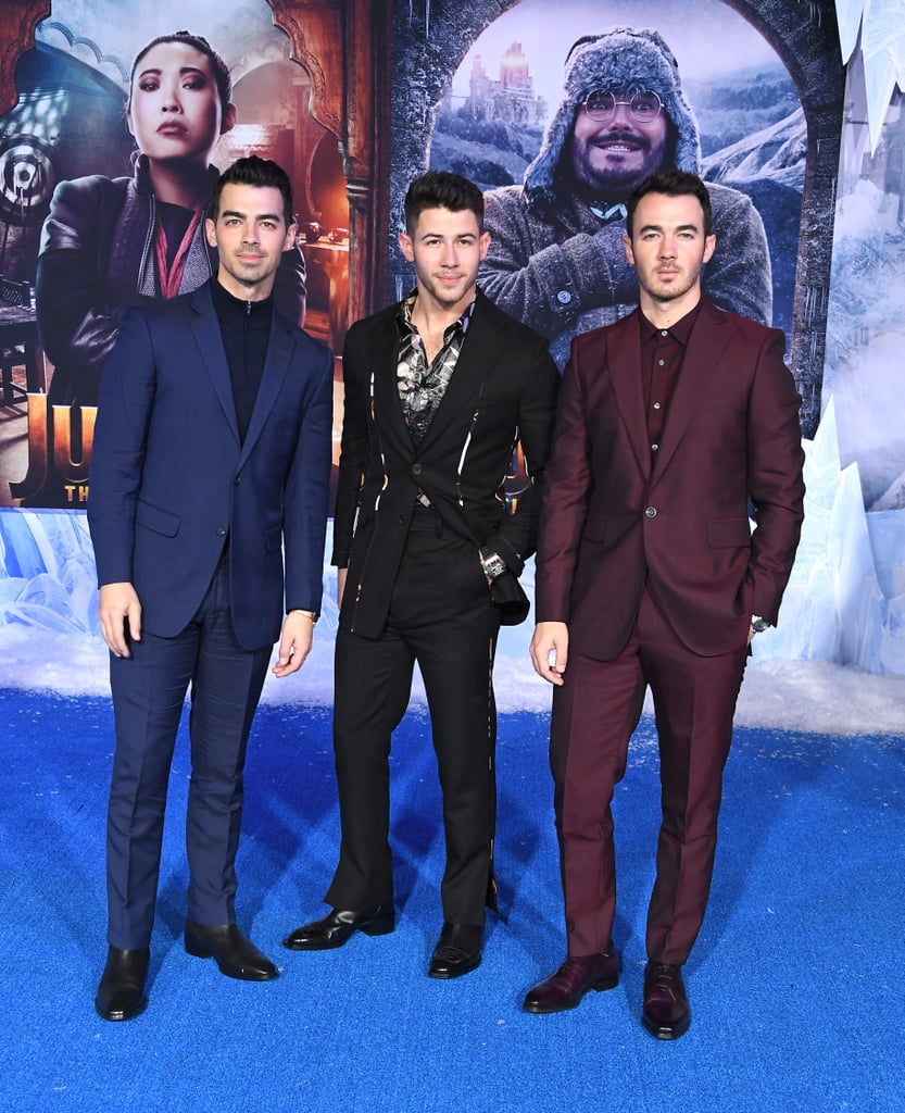 The Jonas Brothers at the Jumanji: The Next Level Premiere
