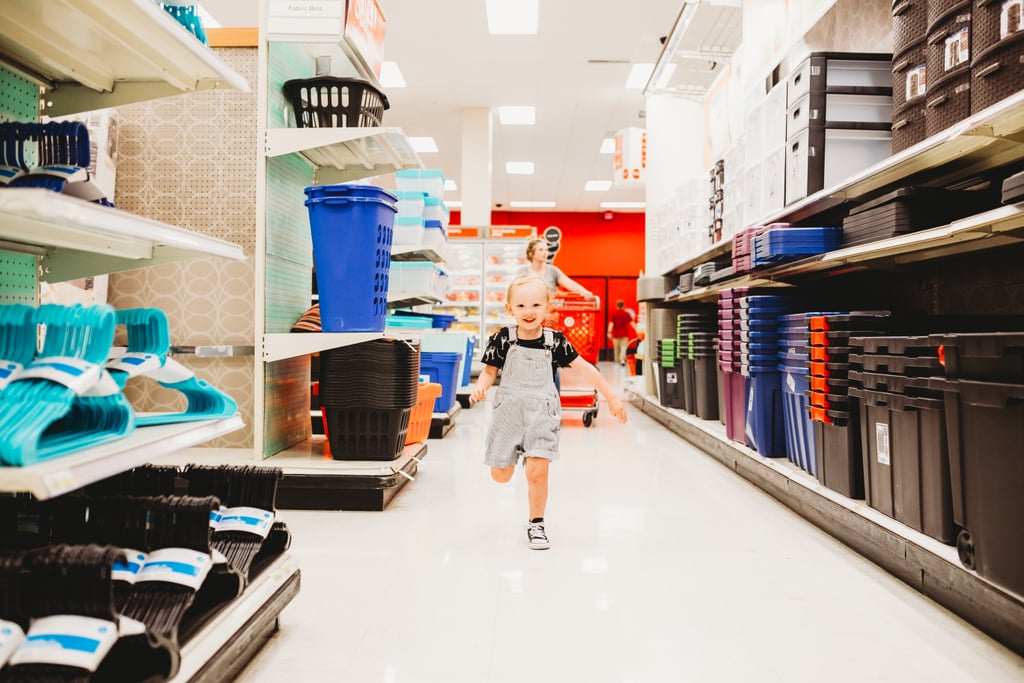 Rainbow Baby Pregnancy Photo Shoot at Target