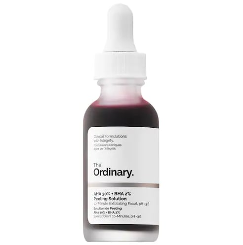 The Ordinary AHA 30% + BHA 2% Exfoliating Peeling Solution