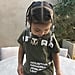 Stormi Webster Matching With Travis Scott's Hairstyle