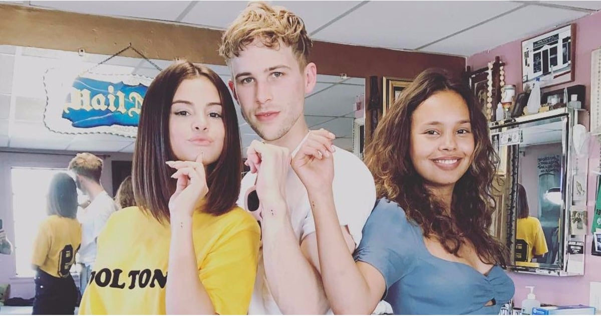 Selena Gomez And The 13 Reasons Why Cast Semicolon Tattoos Popsugar Celebrity