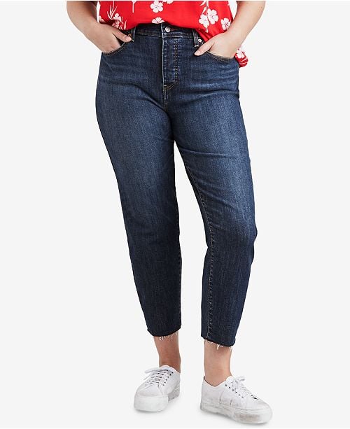 Levi's High-Waist Skinny Wedgie Jeans Plus Sizes