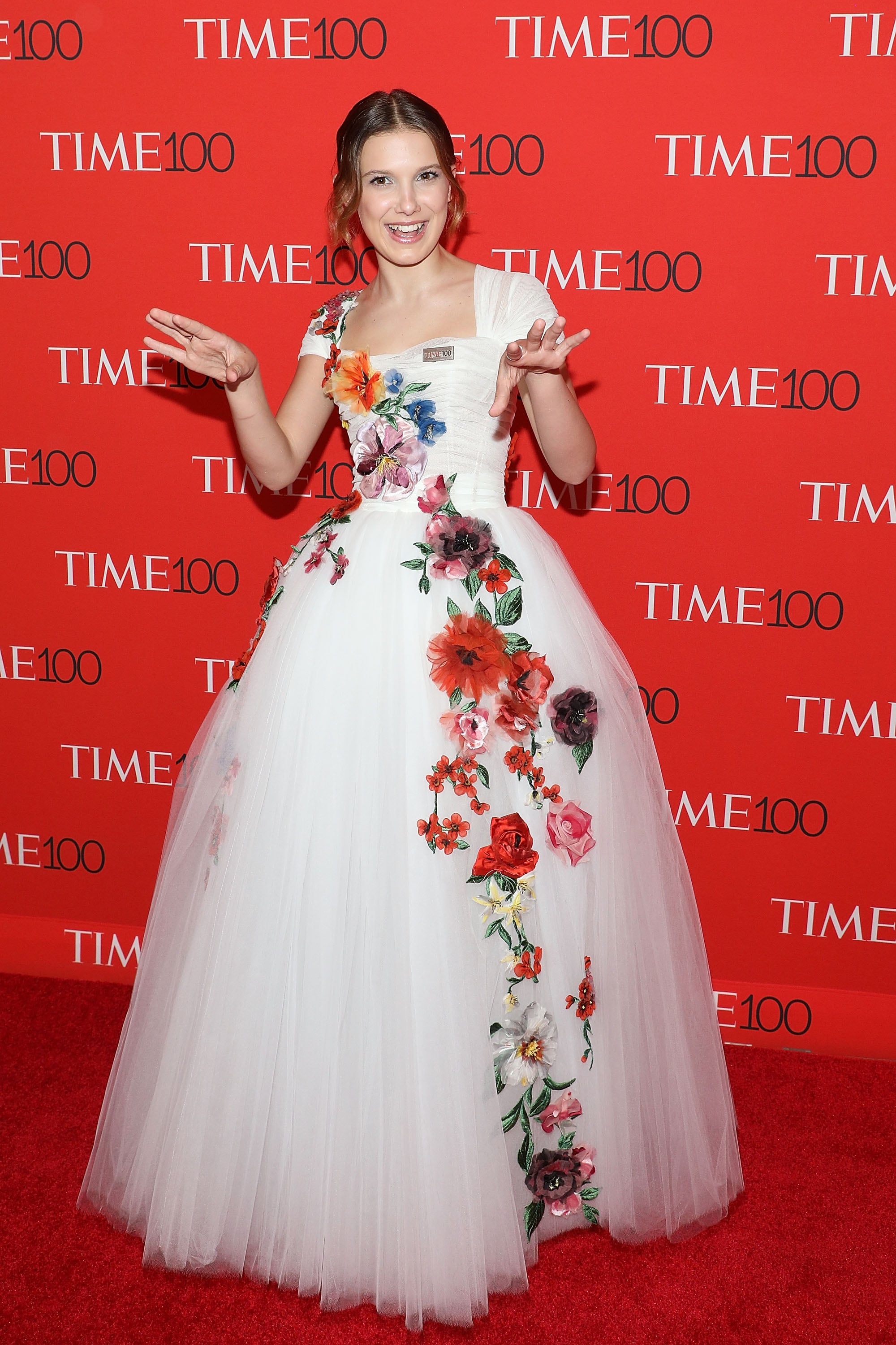 NEW YORK, NY - APRIL 24:  Millie Bobby Brown attends the 2018 Time 100 Gala at Frederick P. Rose Hall, Jazz at Lincoln centre on April 24, 2018 in New York City.  (Photo by Taylor Hill/FilmMagic)