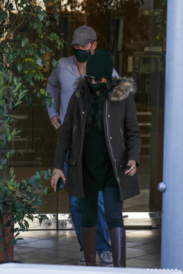 meghan markle brown outfit