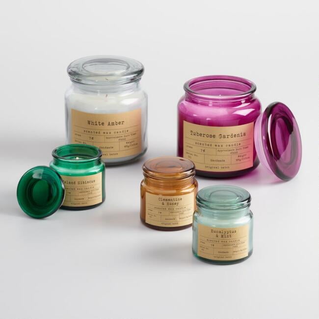 Apothecary Filled Jar Candle Collection