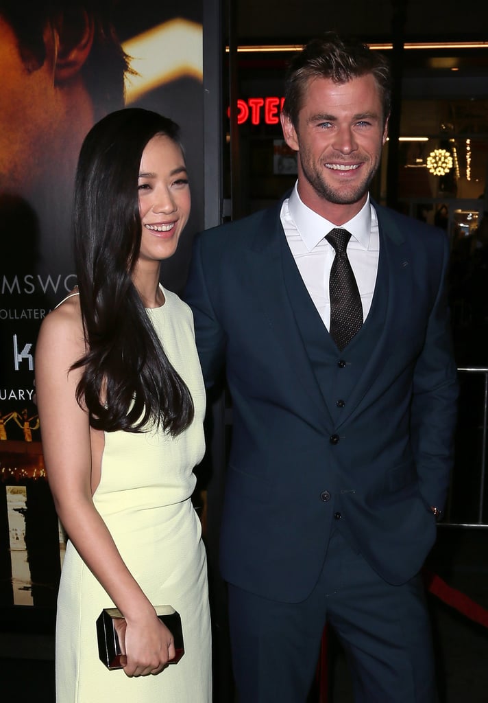 Chris Hemsworth at the LA Blackhat Premiere | Pictures