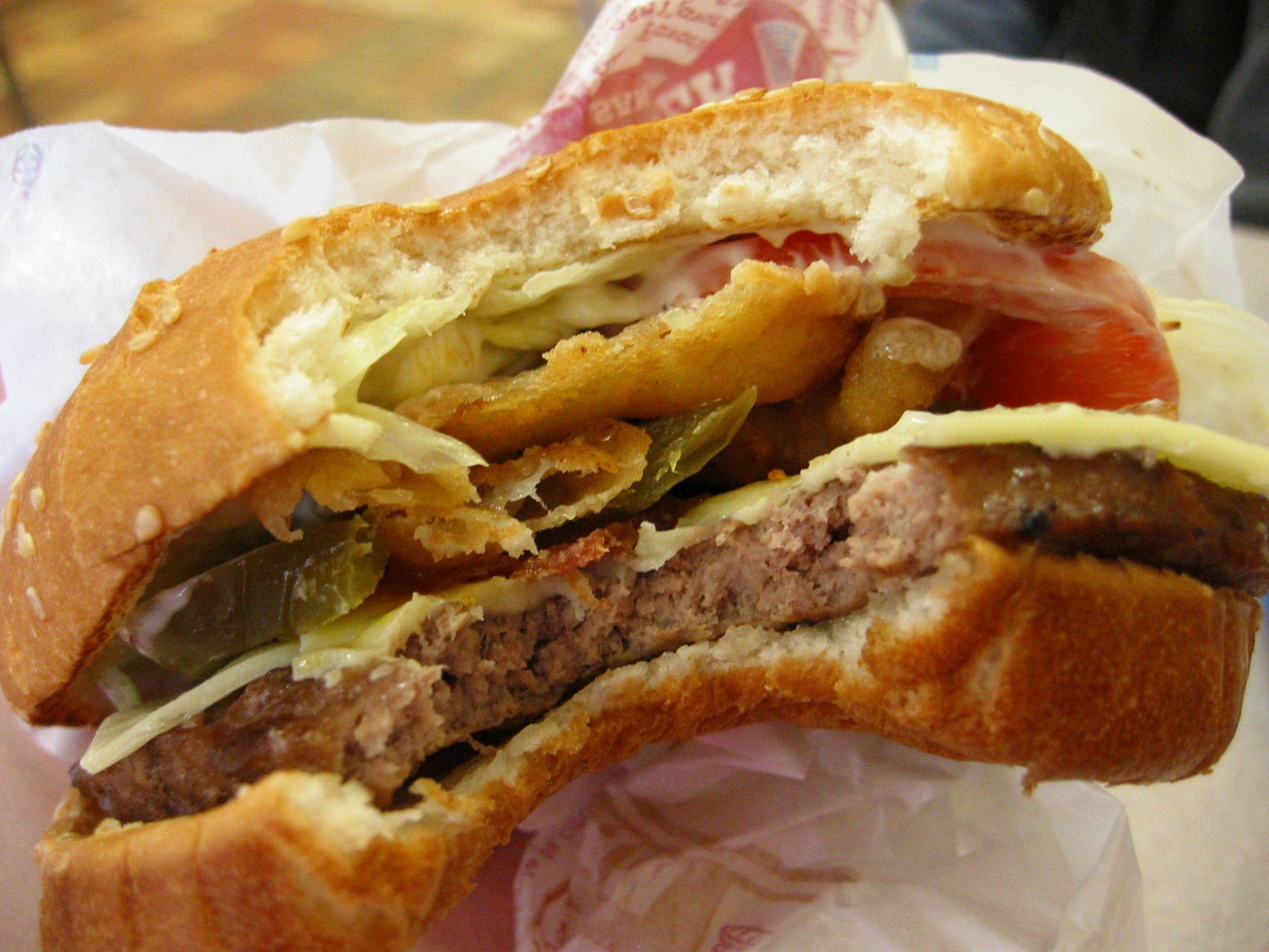 Burger King Angry Whopper Taste Test POPSUGAR Food