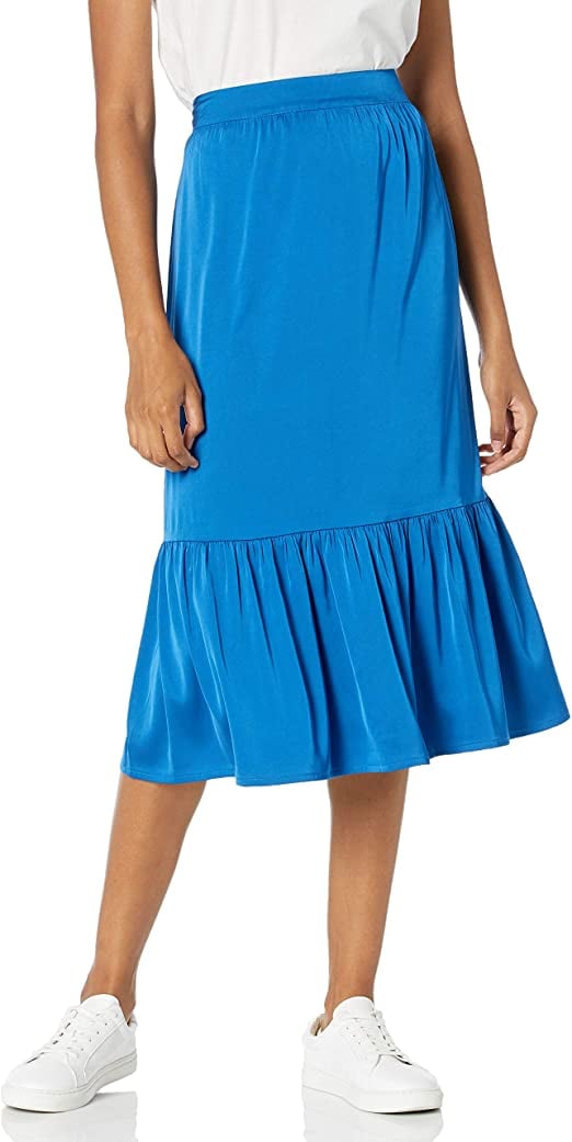 The Drop Jerry Midi Skirt