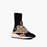 Reebok Victoria Beckham Bolton Sock in Black / Sahara / Solar Orange ($300)