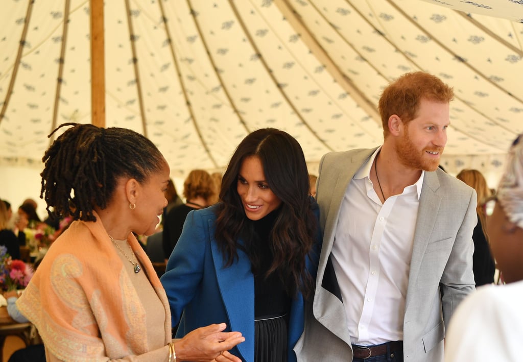 Prince Harry Taking Samosas at Meghan Markle Cookbook Event