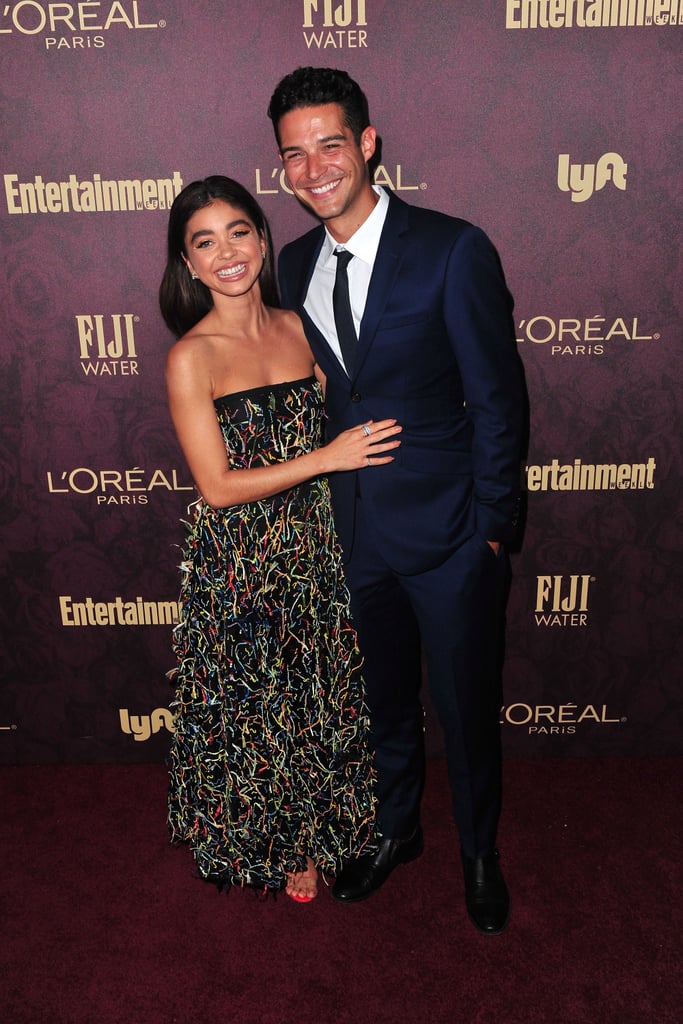 Sarah Hyland and Wells Adams Anniversary Pictures 2018