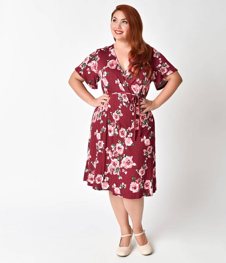 Unique Vintage Floral Dress