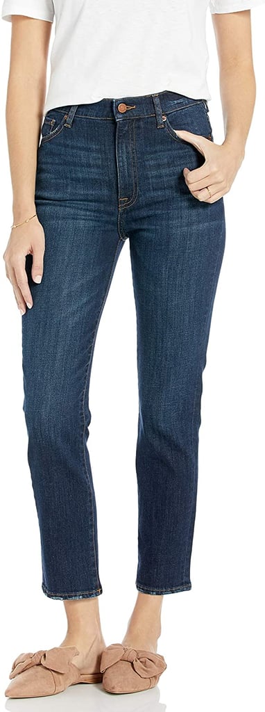 The Drop Manchester High-Rise Straight-Fit Ankle Jean