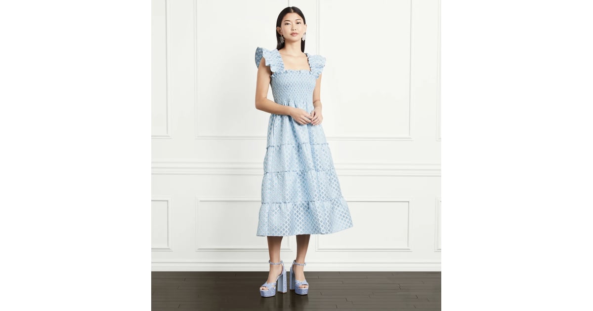 Hill House Home The Ellie Nap Dress in Snowflake Brocade Shop the