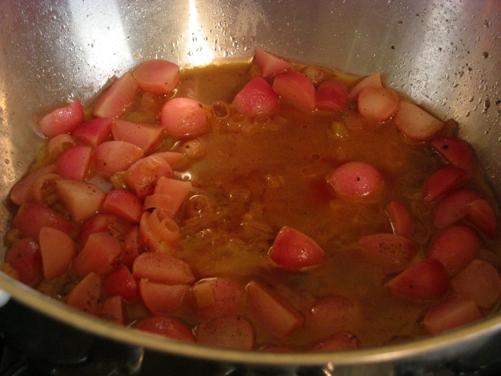 Butter-Braised Radishes