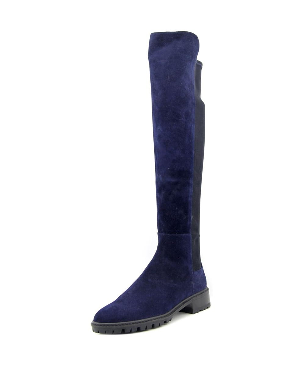 stuart weitzman blue boots