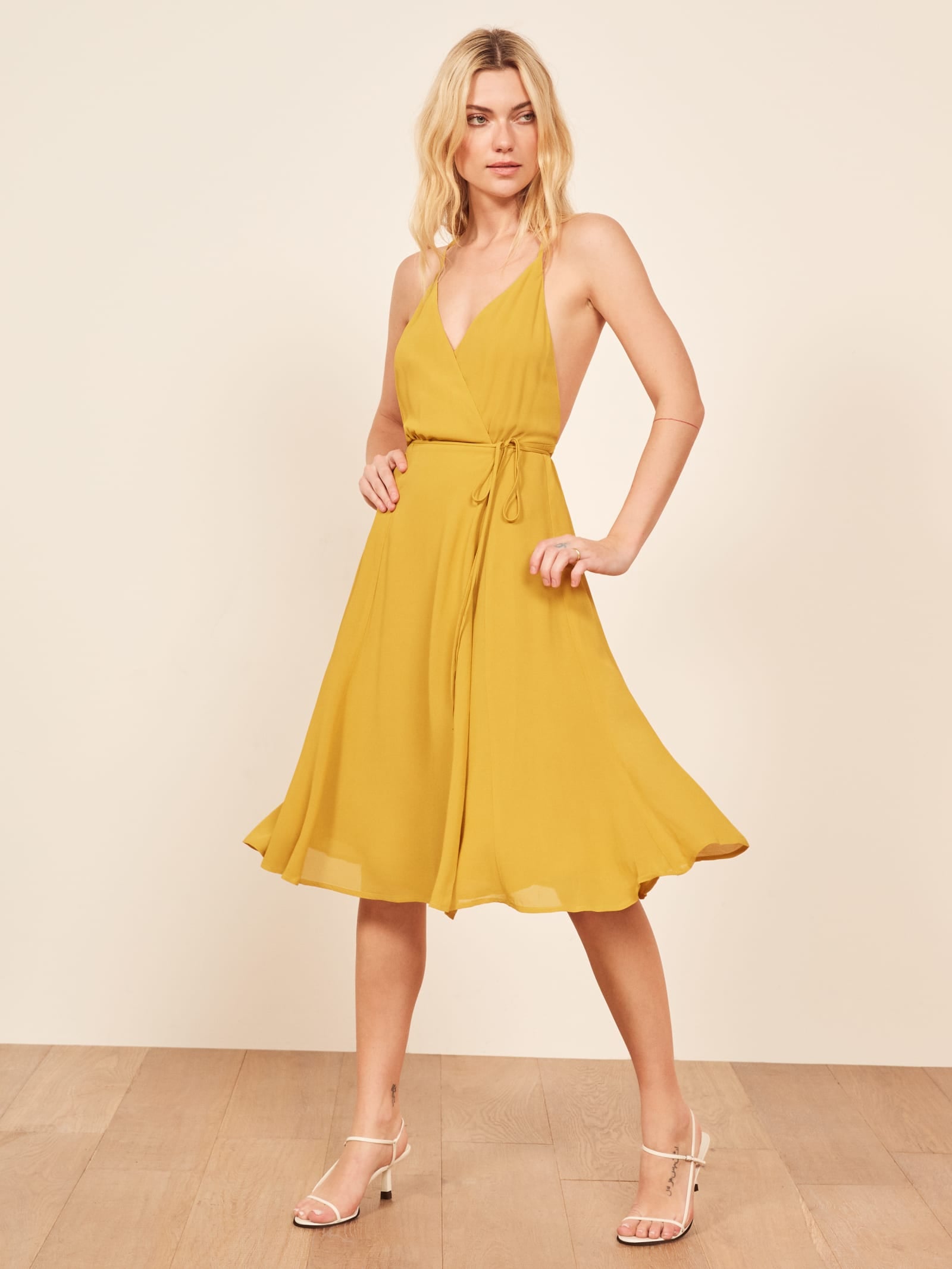 Reformation Tropics Dress The Most Flattering Wedding Guest