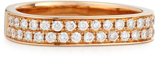 Anita Ko 18K Rose Gold Diamond Band Ring ($2,500)