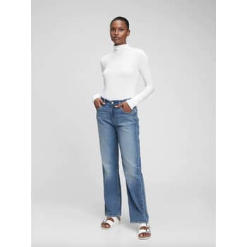 Coated Denim Jeans Trend - SimplyChristianne