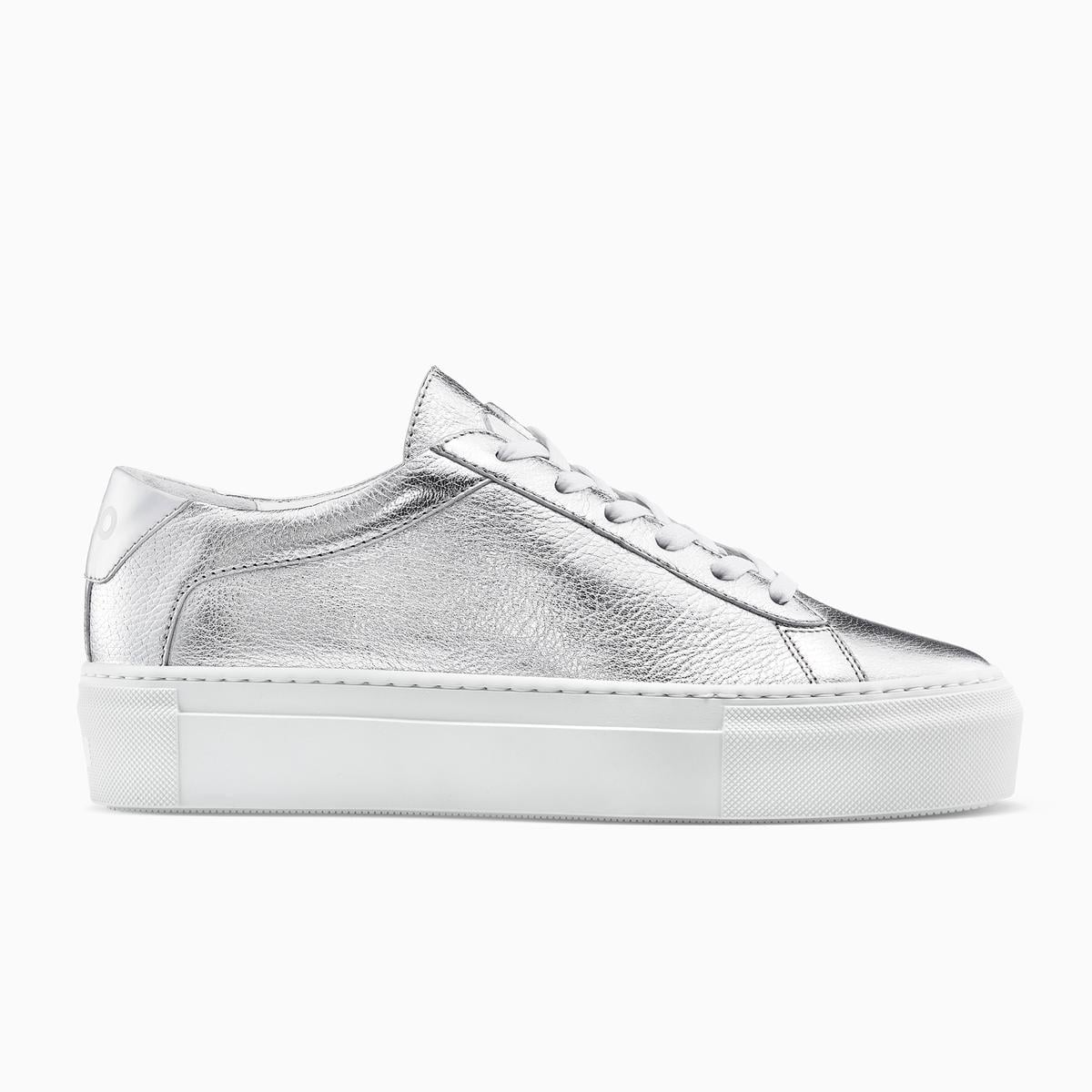 silver sneakers under 65