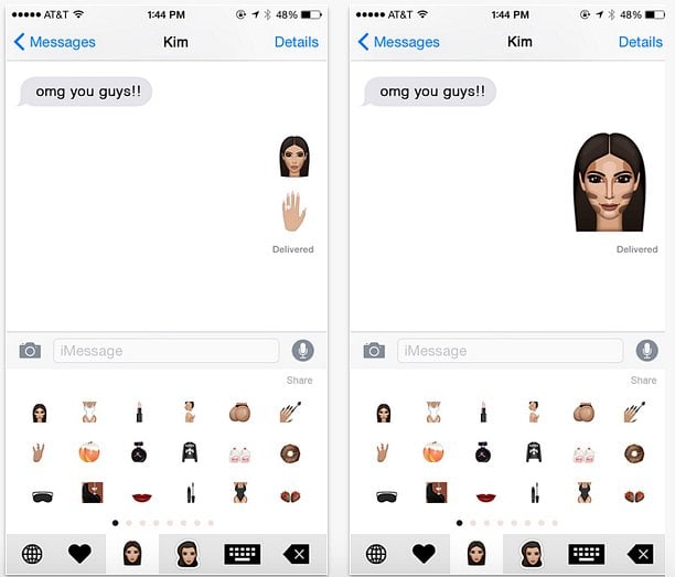 Kim Kardashian Emoji App