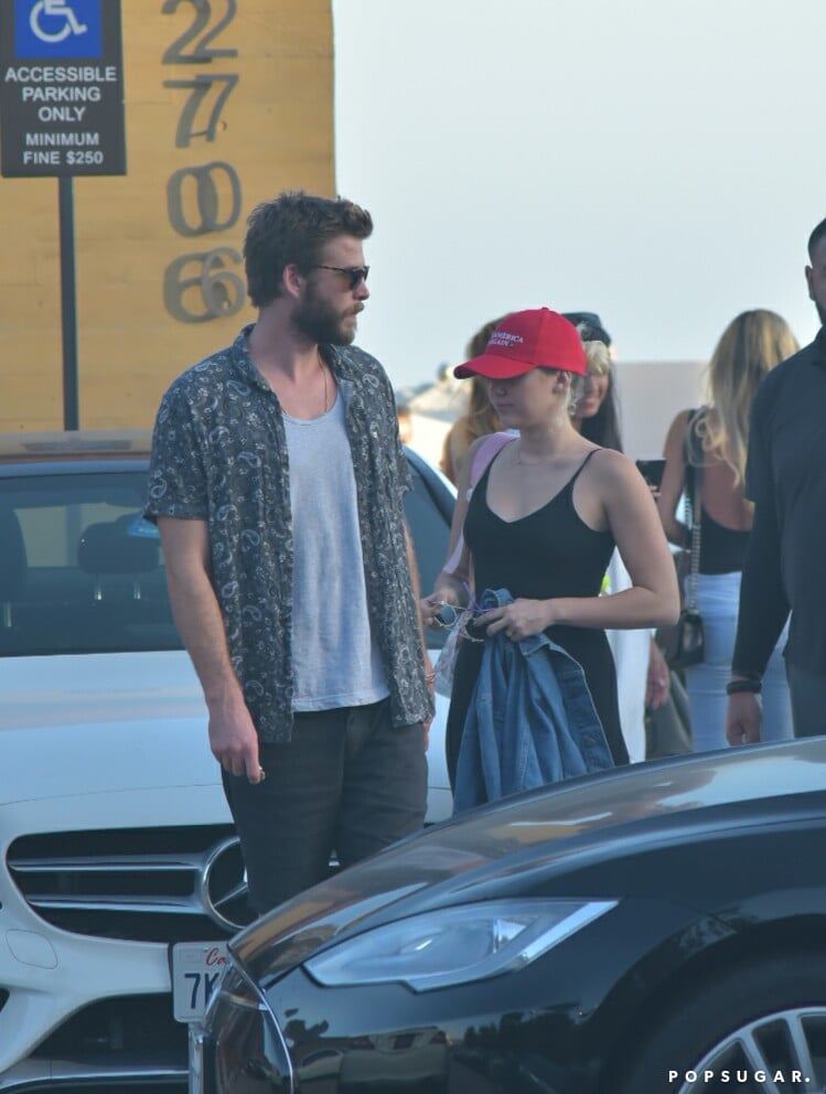 Miley Cyrus Wearing New Ring With Liam Hemsworth