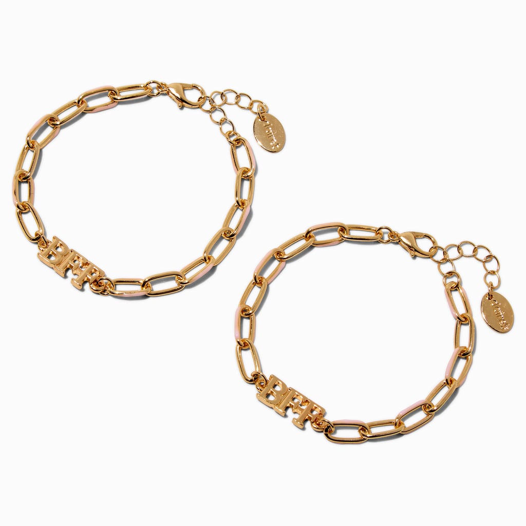 Claire's Best Friends Gold-Tone Chain Bracelets