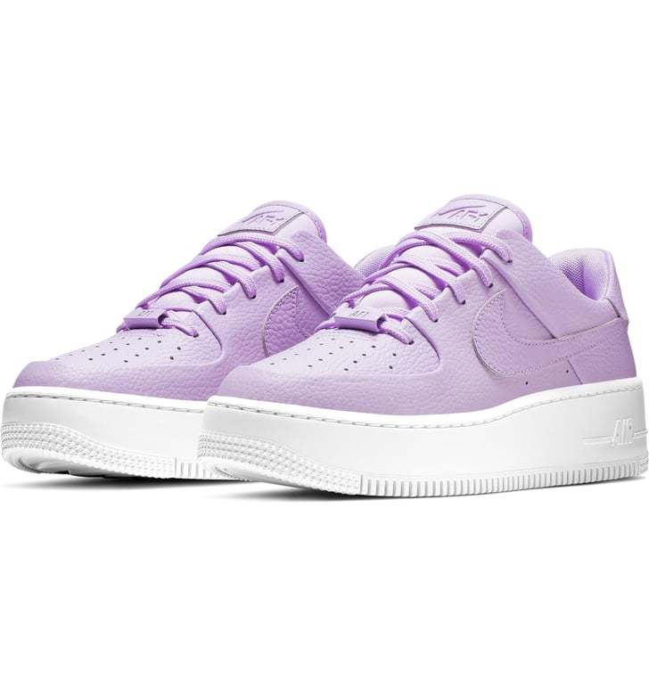 air force 1 sage low platform sneakers