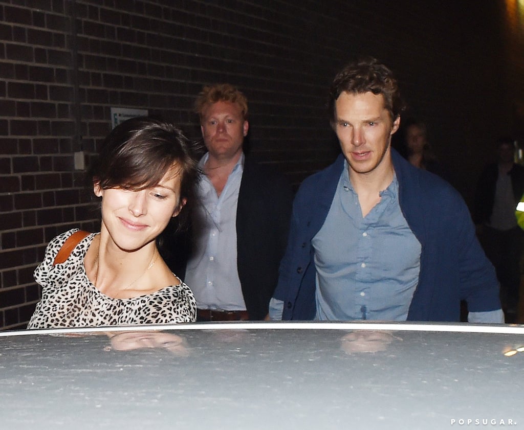 Benedict Cumberbatch Sophie Hunter Date Pictures August 2015