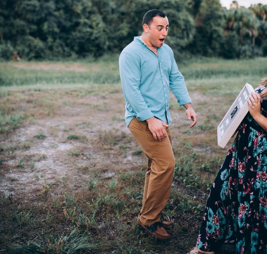 Man's Reaction to Wife's Surprise Pregnancy Announcement