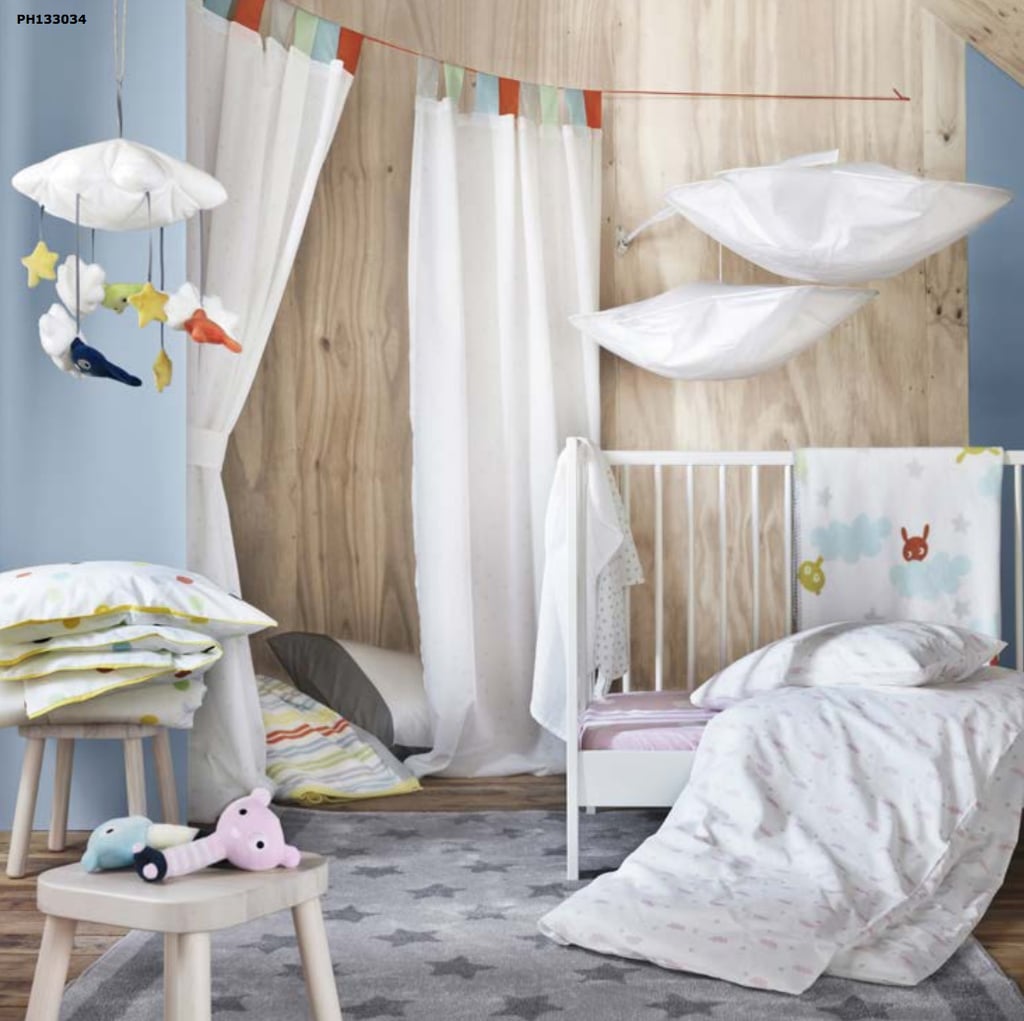 We love how these children's decor items can work for any gender — that whimsical mobile ($8) is our favorite.