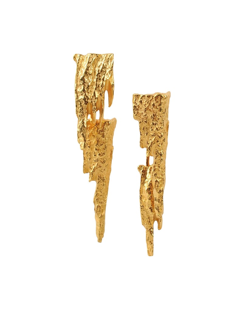 Gold earrings  ($305) from Noemi Klein from my online store,  Master & Muse .