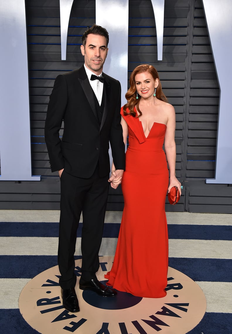 Sacha Baron Cohen and Isla Fisher