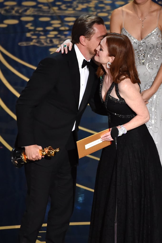 Pictured: Julianne Moore and Leonardo DiCaprio