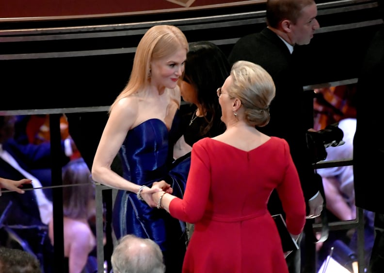 Nicole Kidman and Meryl Streep shared a sweet moment — did they talk about Big Little Lies?