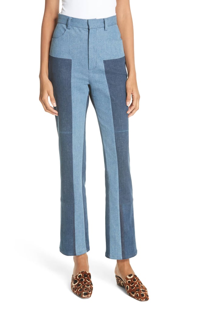 Rachel Comey Bismark Two-Tone Denim Pants | Denim Trends 2019 ...