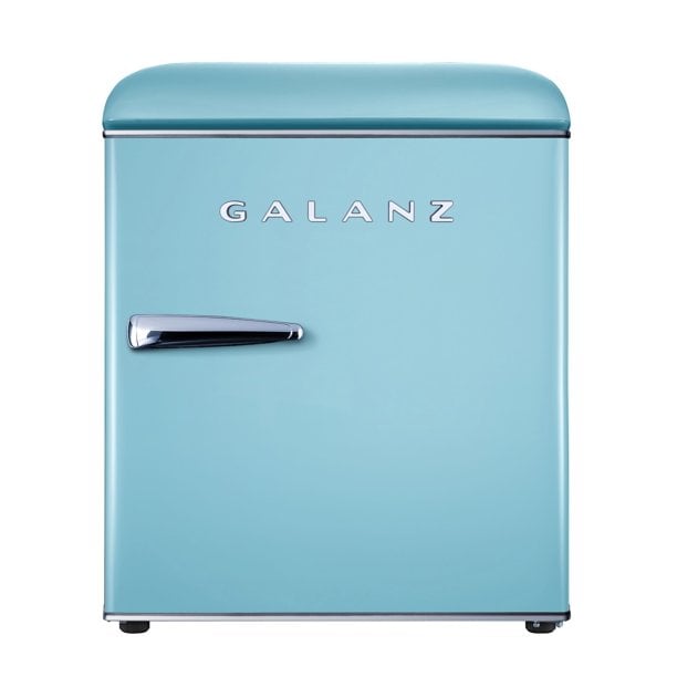 Galanz 1.7 Cu ft Retro Single Door Mini Fridge