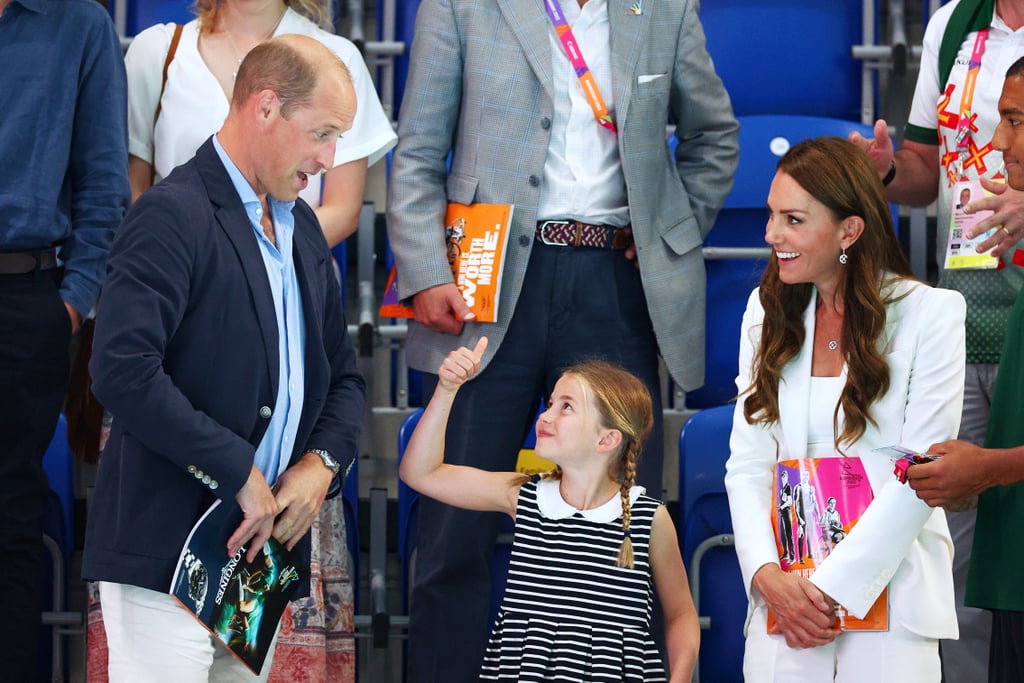 Princess Charlotte Wears Breton Stripes With Kate Middleton