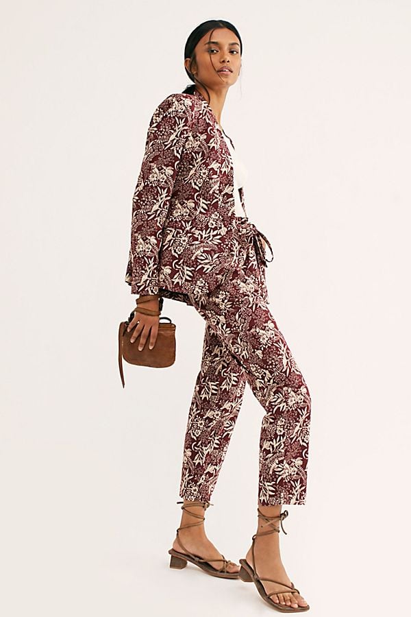 Allover Printed Suit
