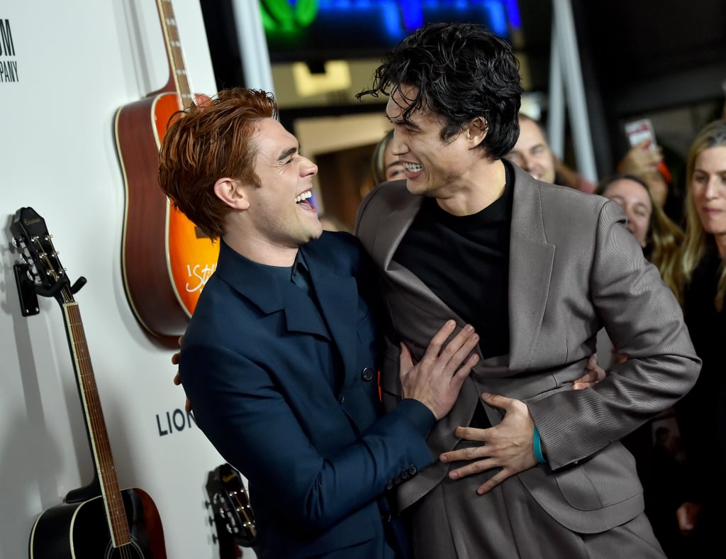 KJ Apa and Charles Melton at I Still Believe Premiere Photos