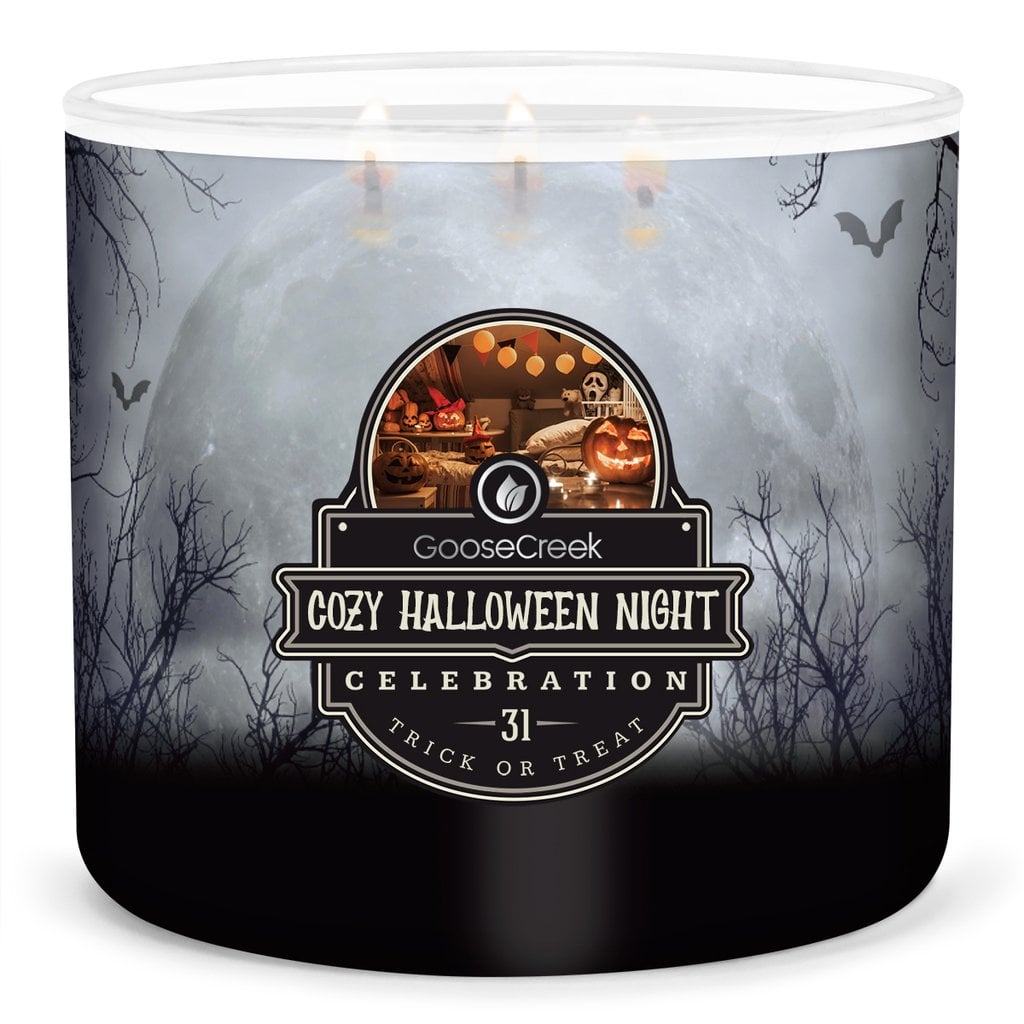 Goose Creek Cozy Halloween Night Large 3-Wick Candle