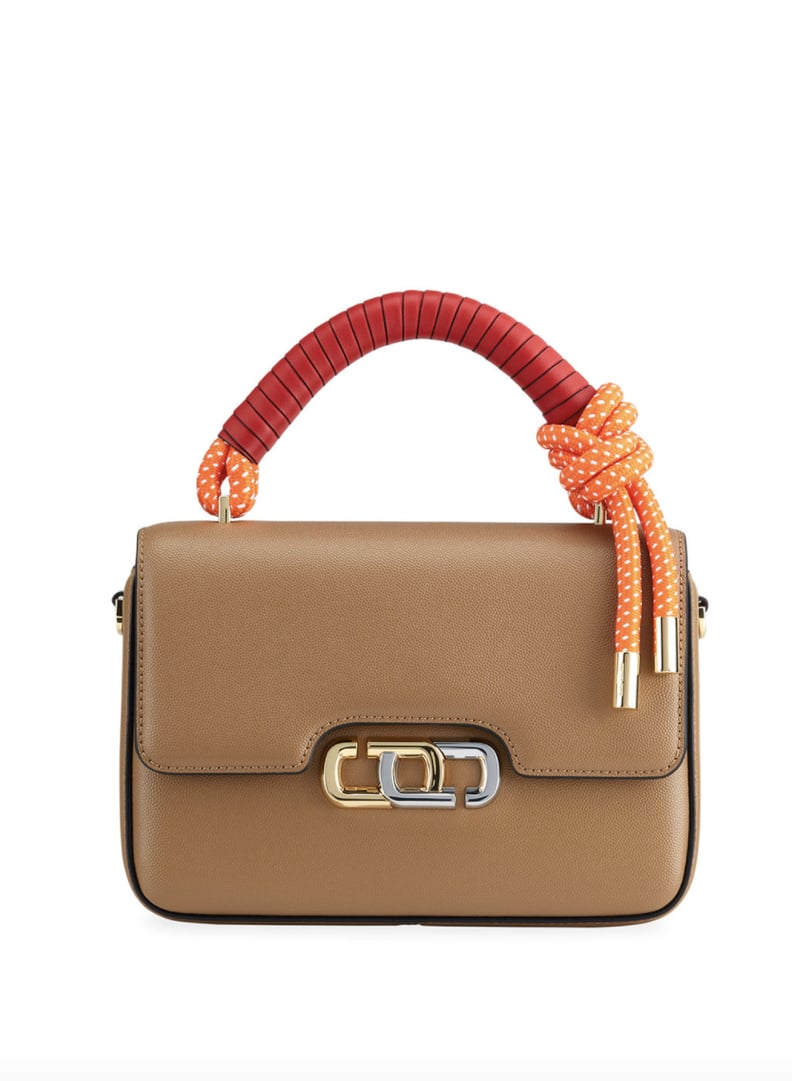 Marc Jacobs The J Link Twist Leather Top Handle Bag