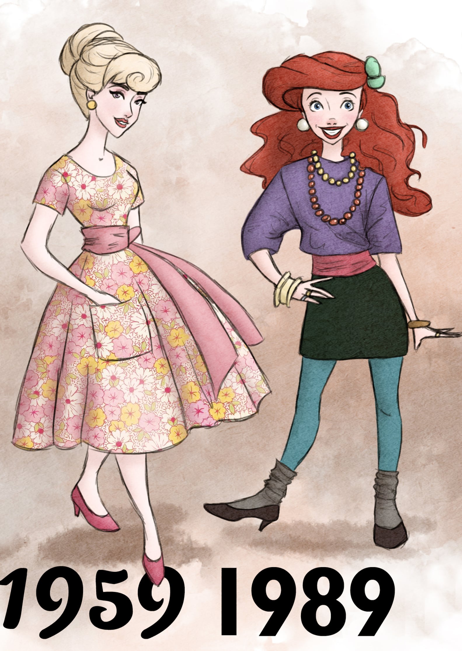 Disney Princess by Years PS Love