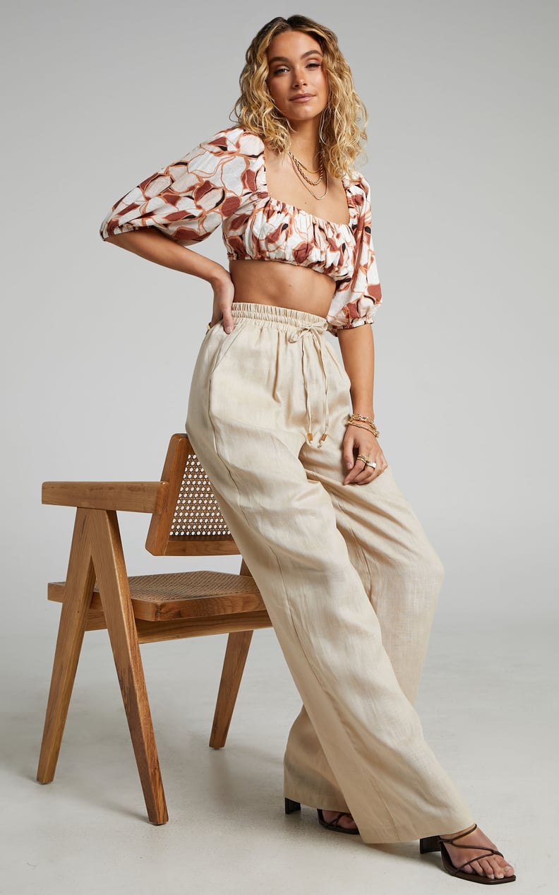 Amalie the Label Zuri Linen Relaxed Wide Leg Pants