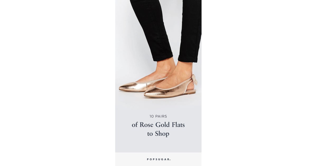 Rose Gold Flats | POPSUGAR Fashion Photo 12