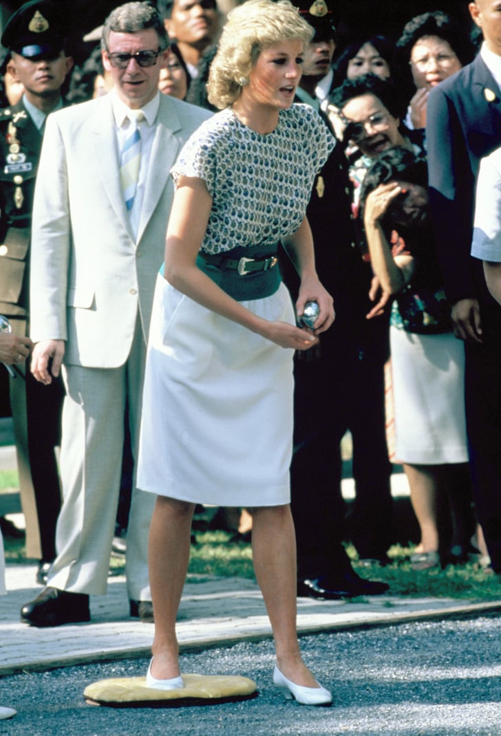 The White Heel | Princess Diana's Shoe Style | POPSUGAR Fashion Photo 18