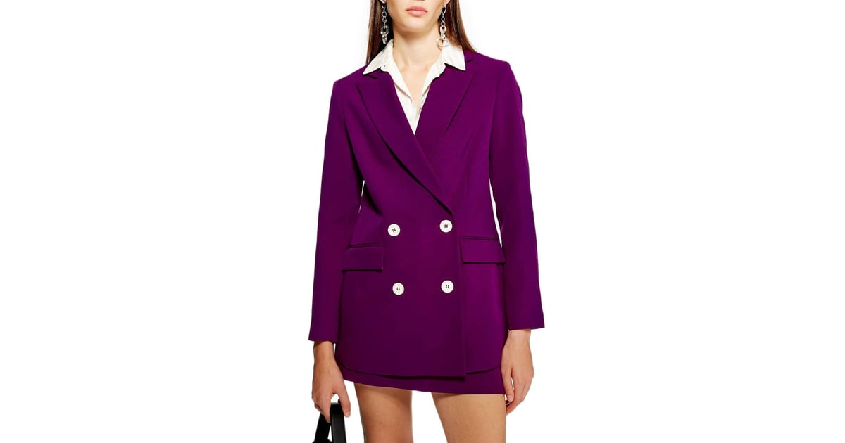 topshop purple jacket