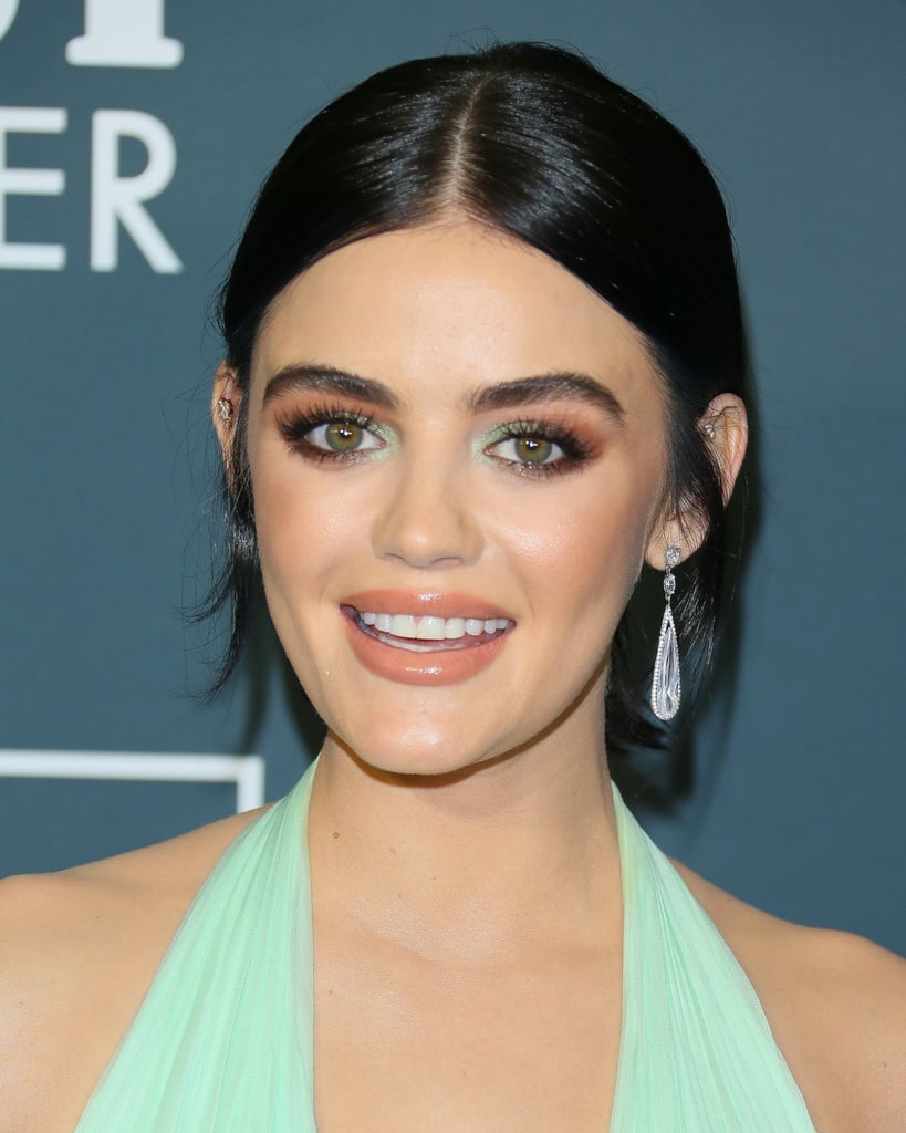 Lucy Hale's Dreamy Hair and Makeup at Critics' Choice Awards