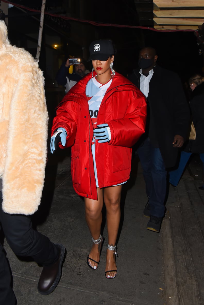 Rihanna's No-Pants Martine Rose and Balenciaga Outfit